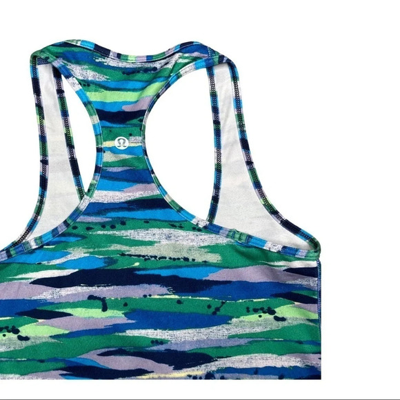 Lululemon Multi-Color Racerback Tank Top - Picture 4 of 4